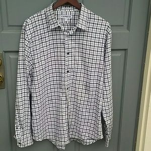 Express extra slim fit button down shirt